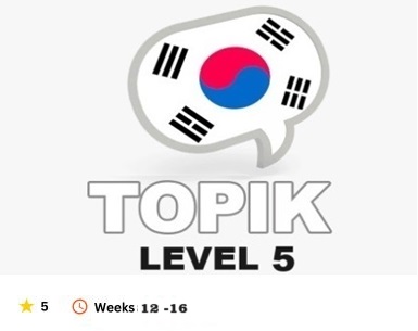 Korean Language topik level 5